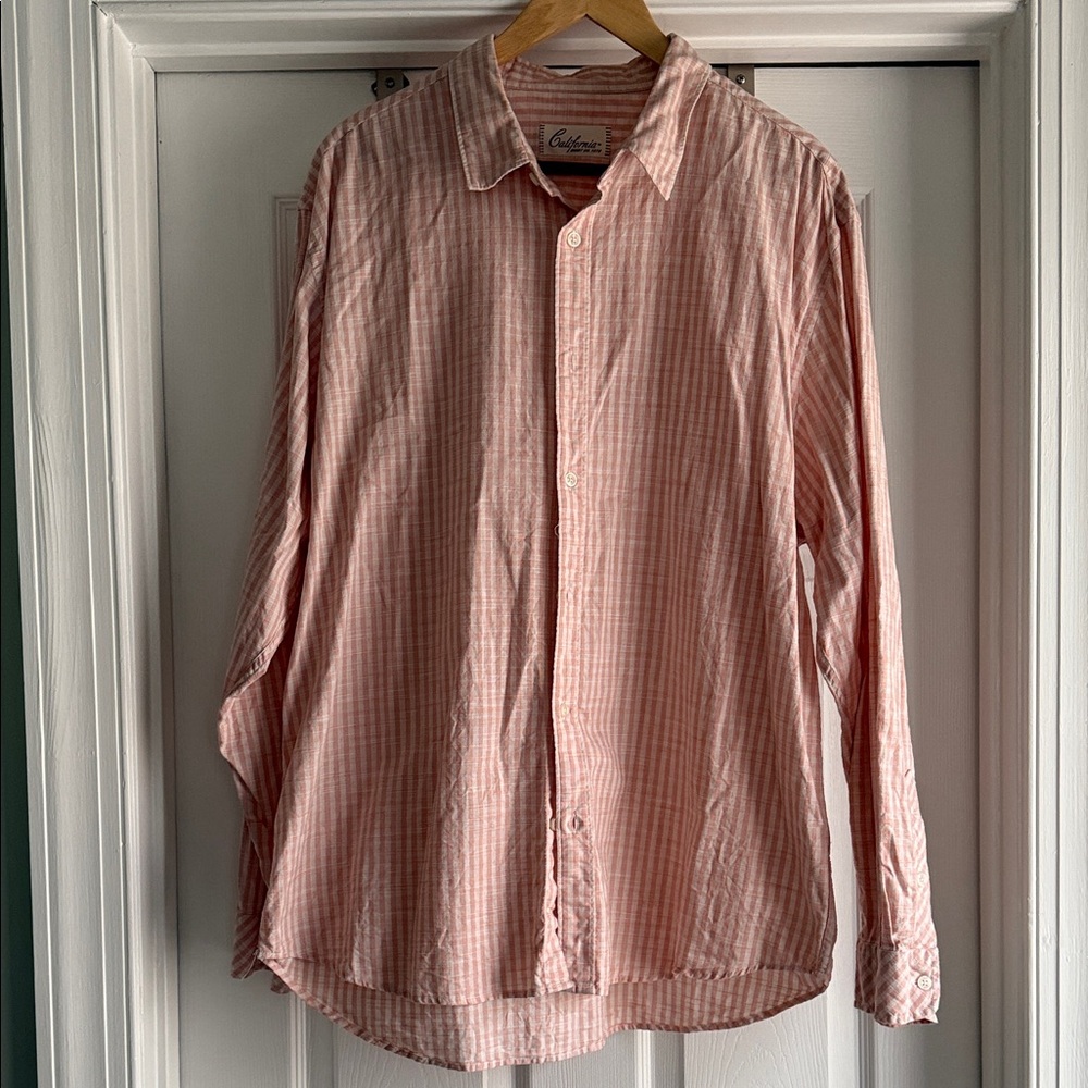 California Shirt Co. Men's Checkered Casual Shirt